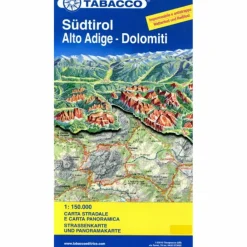 Straßenkarten|Straßenkarten^STRASSENKARTE SÜDTIROL -DOLOMITI 1:150 000 - Straßenkarte
