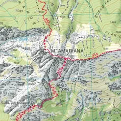 Wanderkarten Und Winterkarten|Wanderkarten Und Winterkarten^TABACCO WANDERN 1 : 25 000 PREALPI CARNICHE / VAL TAGLIAMENT - Wanderkarte