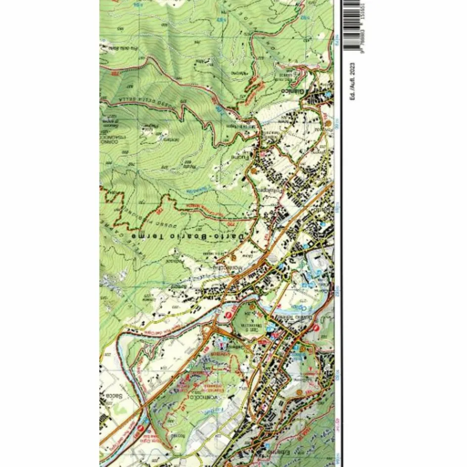 Wanderkarten Und Winterkarten|Wanderkarten Und Winterkarten^TABACCO WANDERN 1 : 25 000 VAL CAMONICA BRENO - VAL CAFFARO - Wanderkarte