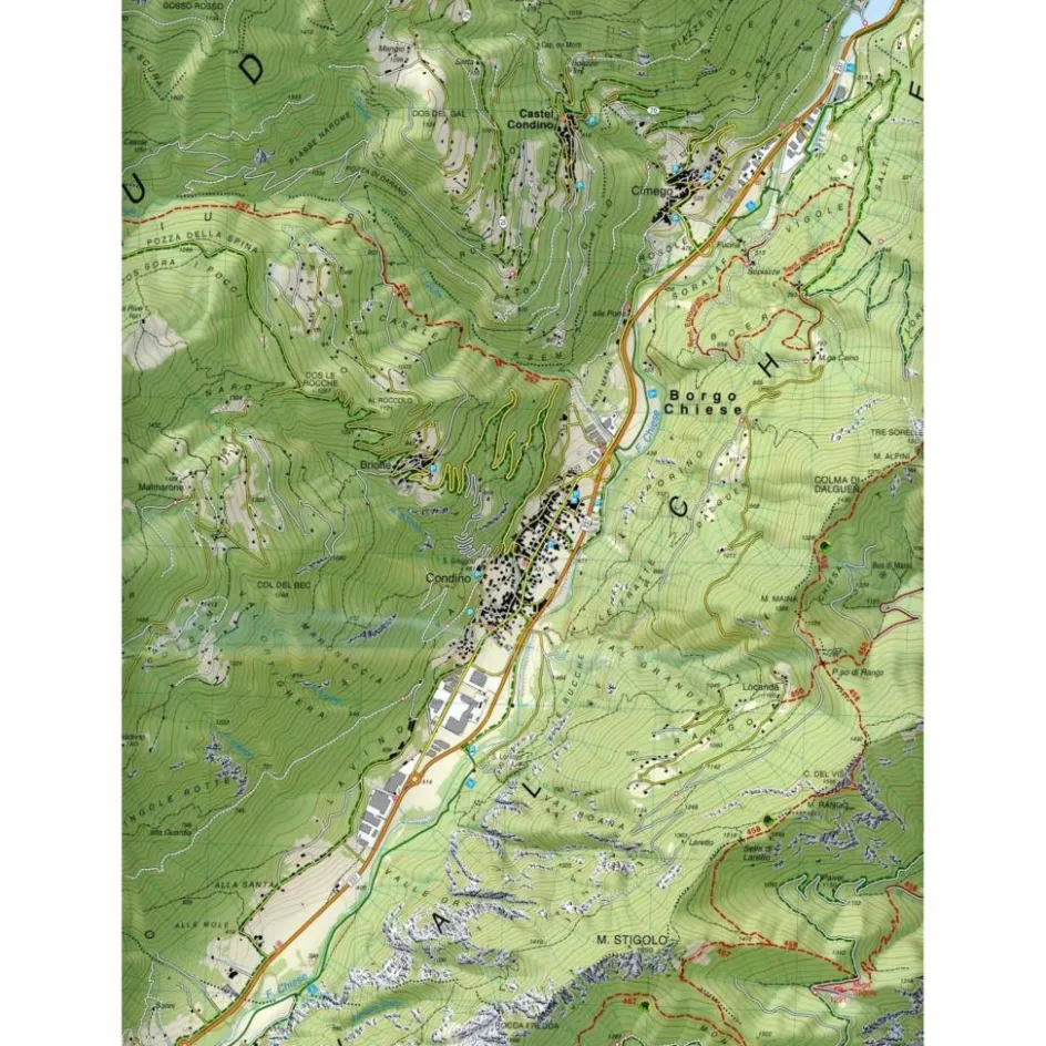 Winterkarten|Wanderkarten Und Winterkarten^TABACCO WANDERN 1:25.000 PREALPI GARDE - Wanderkarte