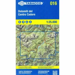Discount TABACCO WANDERN DOLOMITI CADORE 1:25000 Wanderkarten Und Winterkarten|Wanderkarten Und Winterkarten