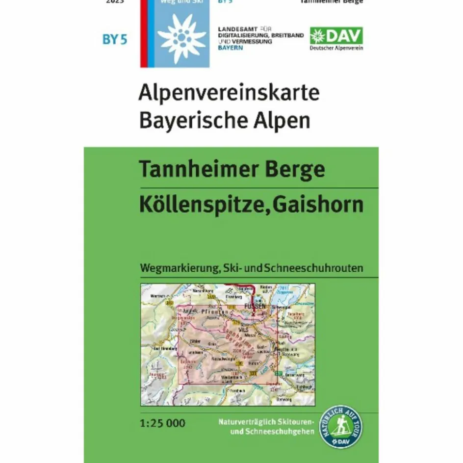 Discount TANNHEIMER BERGE, KÖLLENSPITZE, GAISHORN Wanderkarten Und Winterkarten|Wanderkarten Und Winterkarten