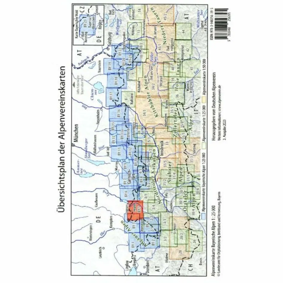 Discount TANNHEIMER BERGE, KÖLLENSPITZE, GAISHORN Wanderkarten Und Winterkarten|Wanderkarten Und Winterkarten