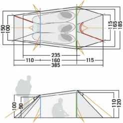 Tatonka 2-Personen-Zelte|3-Jahreszeiten-Zelte^GARGIA 3 - Tunnelzelt