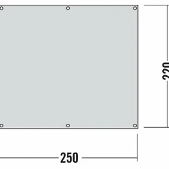 Tatonka Zeltzubehör^ZELTUNTERL. 250 X 220CM - Zeltplane