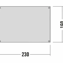 Tatonka Zeltzubehör^ZELTUNTERL. 230 X 160CM - Zeltplane
