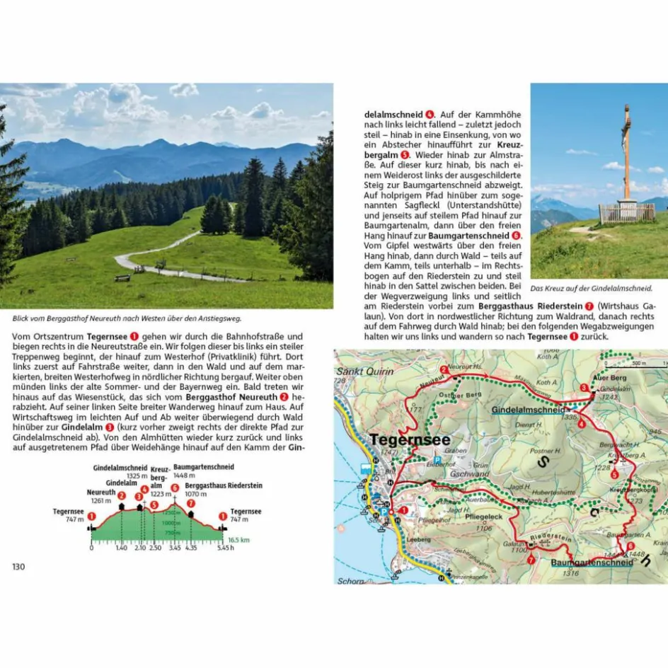 Hot TEGERNSEER UND SCHLIERSEER BERGE - Wanderführer Wanderführer
