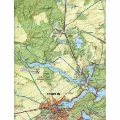 Hot TEMPLIN 1 : 35 000 RAD-, WANDER- UND GEWÄSSERKARTE - Fahrradkarte Fahrradkarten|Gewässerkarten