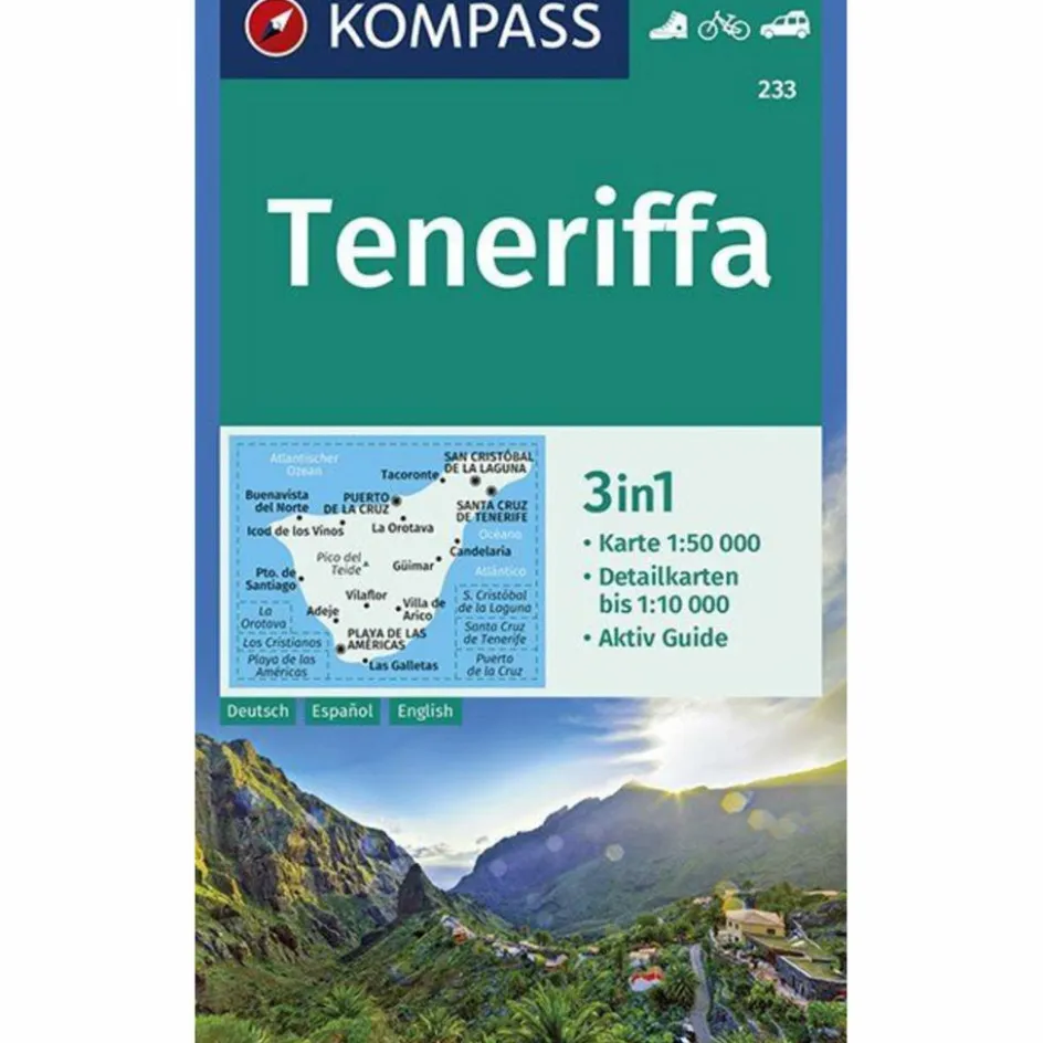 Discount TENERIFFA 1:50 000 - Wanderkarte Wanderkarten Und Winterkarten|Wanderkarten Und Winterkarten
