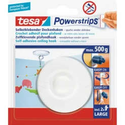 Tesa Ausrüstungspflege^POWERSTRIPS DECKENHAKEN