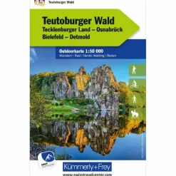 Outlet TEUTOBURGER WALD NR. 45 OUTDOORKARTE DEUTSCHLAND 1:50 000 - Karte Fahrradkarten|Wanderkarten Und Winterkarten