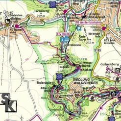 Online THARANDER WALD - Wanderkarte Fahrradkarten|Wanderkarten Und Winterkarten