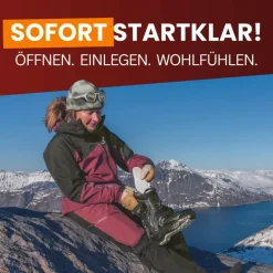 Best SOHLENWÄRMER 1 PAAR - Beheizbare Einlegesohlen Damen Handwärmer Und Taschenöfen|Schuhzubehör