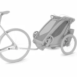 Kinder Thule Kinder Fahrradanhänger^AXLE MOUNT EZHITCH PLATE - Fahrradzubehör
