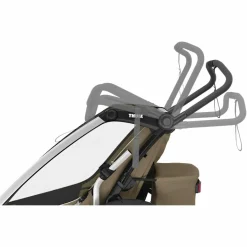 Sale CHARIOT CROSS DOUBLE FADED - Fahrradanhänger Kinder Kinder Fahrradanhänger