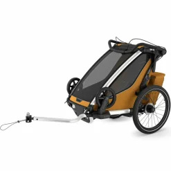 Outlet CHARIOT SPORT SINGLE NATURAL GOLD - Fahrradanhänger Kinder Kinder Fahrradanhänger