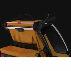 Outlet CHARIOT SPORT SINGLE NATURAL GOLD - Fahrradanhänger Kinder Kinder Fahrradanhänger