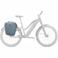 Hot SHIELD PANNIER 22L WITH INLOCK - MID BLUE - Fahrradtasche Fahrradtaschen Und Fahrradrucksäcke|Fahrradtaschen