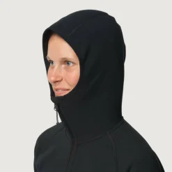 Best KVALØYA HOOD W Damen - Fleecejacke Damen Pullover Und Fleecepullover|Outdoorjacken