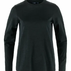 Damen Tierra Shirts Und Tops^WOOL TEE LONG SLEEVE W Damen - Langarmshirt