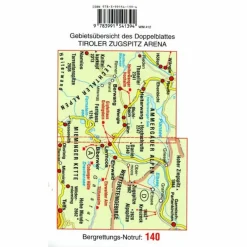 Discount TIROLER ZUGSPITZ ARENA XL, EHRWALD, LERMOOS, BIBERWIER, LÄHN Wanderkarten Und Winterkarten|Wanderkarten Und Winterkarten