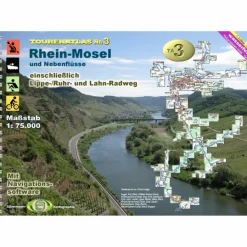 Online TOURENATLAS TA3 WASSERWANDERN 03 RHEIN-MOSEL - Wasserkarte Fahrradkarten|Gewässerkarten