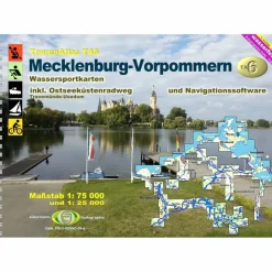 Gewässerkarten|Gewässerkarten^TOURENATLAS TA6 WASSERWANDERN 06 MECKLENBURG-VORPOMMERN - Gewässerführer