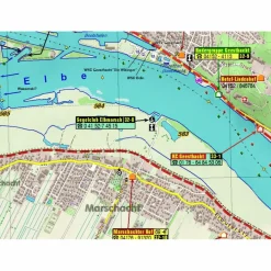 Reiseführer Deutschland^TOURENATLAS TA8 WASSERWANDERN 08 MAGDEBURG-HAMBURG - Reiseführer