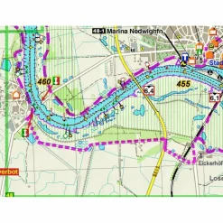 Reiseführer Deutschland^TOURENATLAS TA8 WASSERWANDERN 08 MAGDEBURG-HAMBURG - Reiseführer