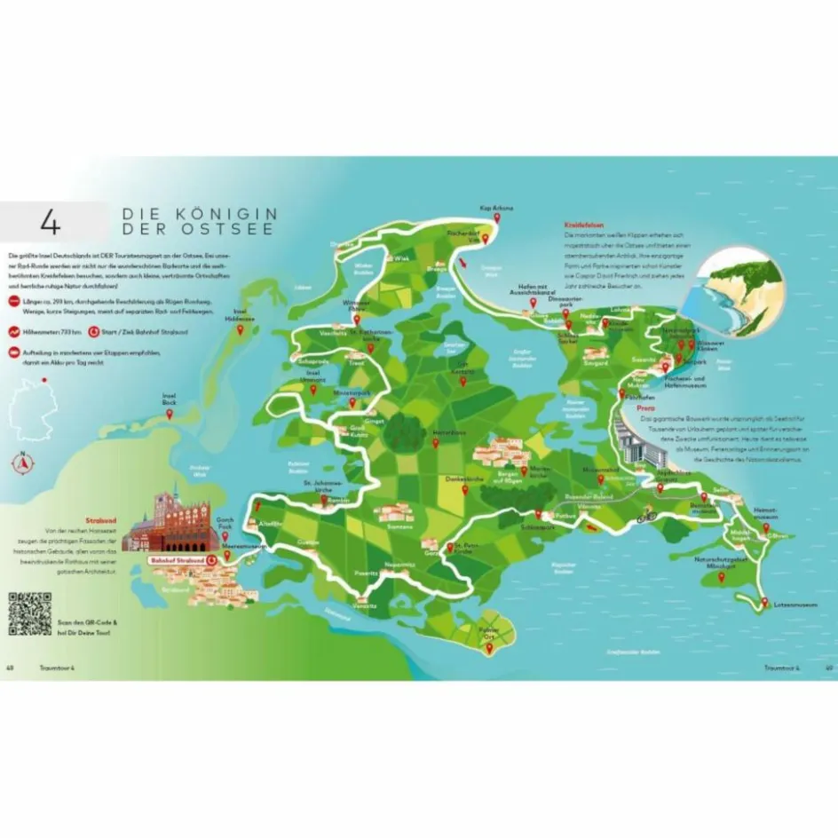 Radwanderführer Und Mountainbikeführer^TRAUMTOUREN MIT DEM E-BIKE IN DEUTSCHLAND - Radwanderführer