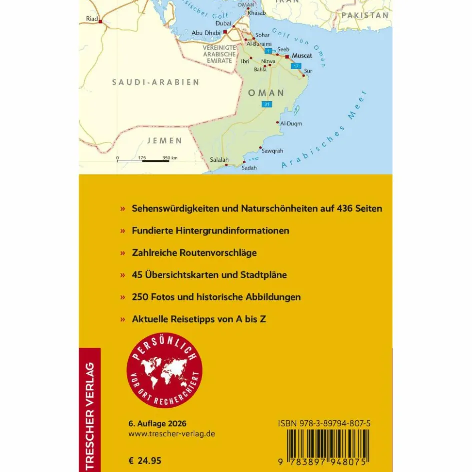 Reiseführer Vorderasien^TRESCHER REISEFÜHRER OMAN - Reiseführer