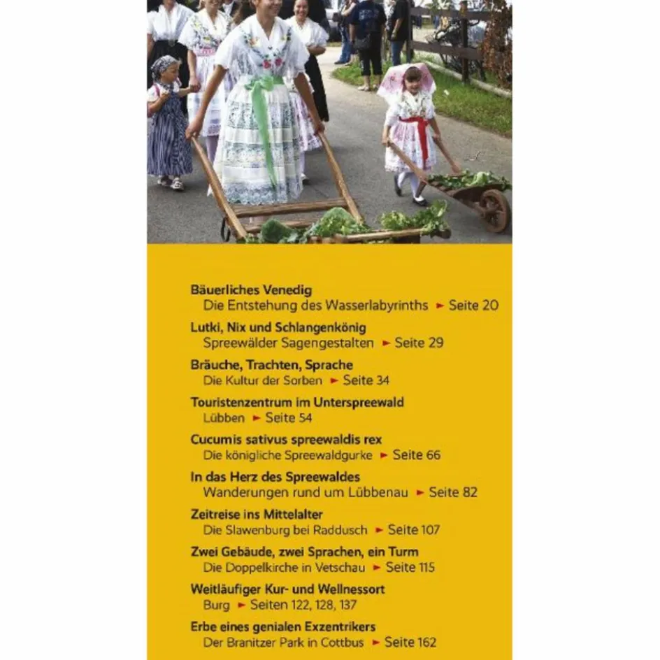 Online TRESCHER REISEFÜHRER SPREEWALD Reiseführer Deutschland