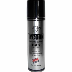 Tycoon Feuerzeuge Und Feuerstahl|Feuerzeuge Und Feuerstahl^PREMIUM BUTANE GAS 250 ML - Gaskartusche