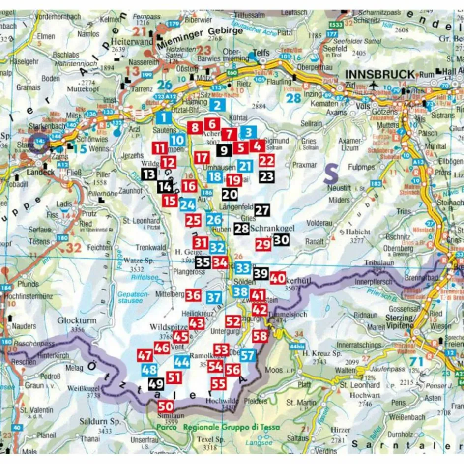 Clearance ÖTZTAL - Wanderführer Wanderführer