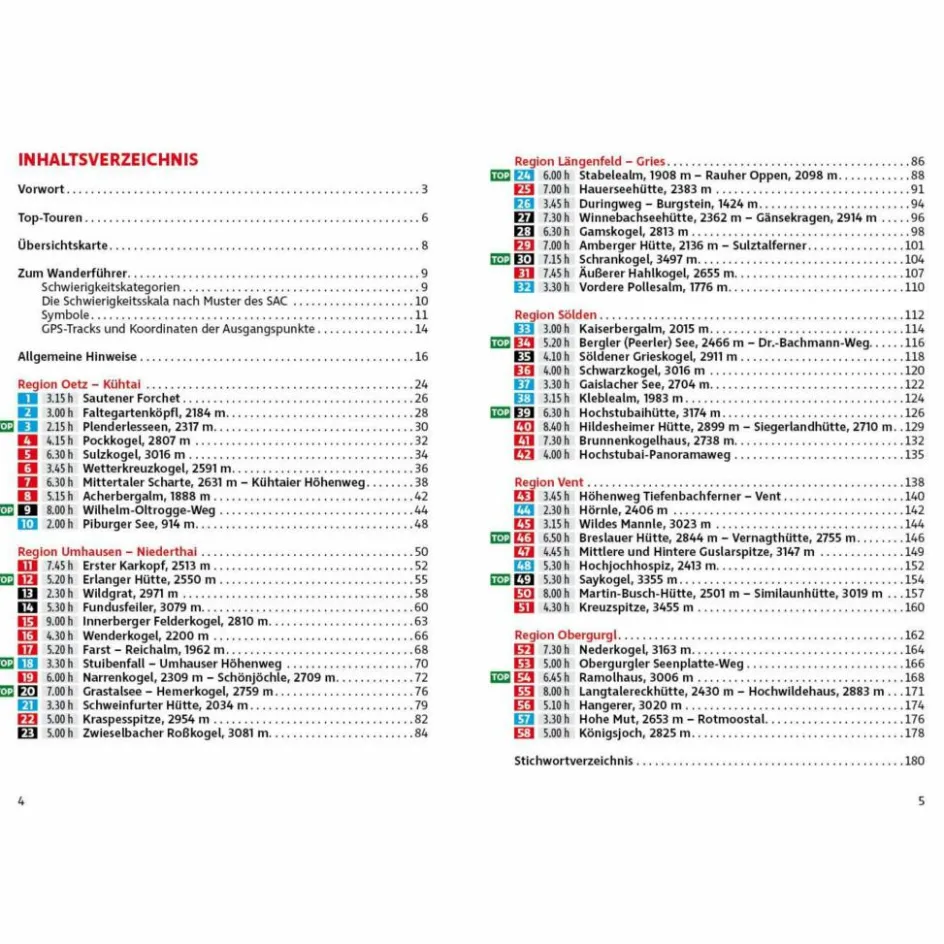 Clearance ÖTZTAL - Wanderführer Wanderführer