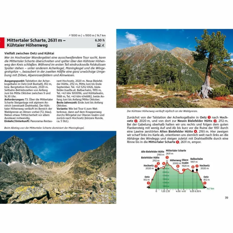 Clearance ÖTZTAL - Wanderführer Wanderführer