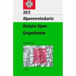 Best ÖTZTALER ALPEN, GEIGENKAMM 1:25 000 - Wanderkarte Wanderkarten Und Winterkarten|Wanderkarten Und Winterkarten