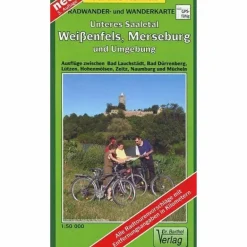 New UNTERES SAALETAL, WEIßENFELS, MERSEBURG - Wanderkarte Fahrradkarten|Wanderkarten Und Winterkarten