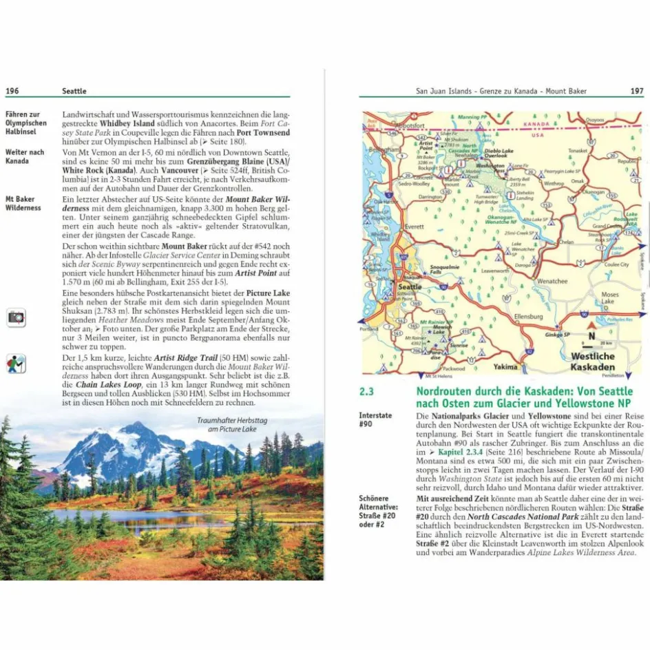 Hot USA NORDWEST / KANADA SÜDWEST Reiseführer Nordamerika
