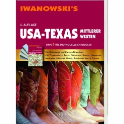 USA-TEXAS & MITTLERER WESTEN - REISEFÜHRER VON IWANOWSKI Reiseführer Nordamerika