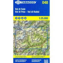 Discount VAL DI PEIO - VAL DIE RABBI - VAL DI SOLE 1:25 000 - Wanderkarte Wanderkarten Und Winterkarten|Wanderkarten Und Winterkarten