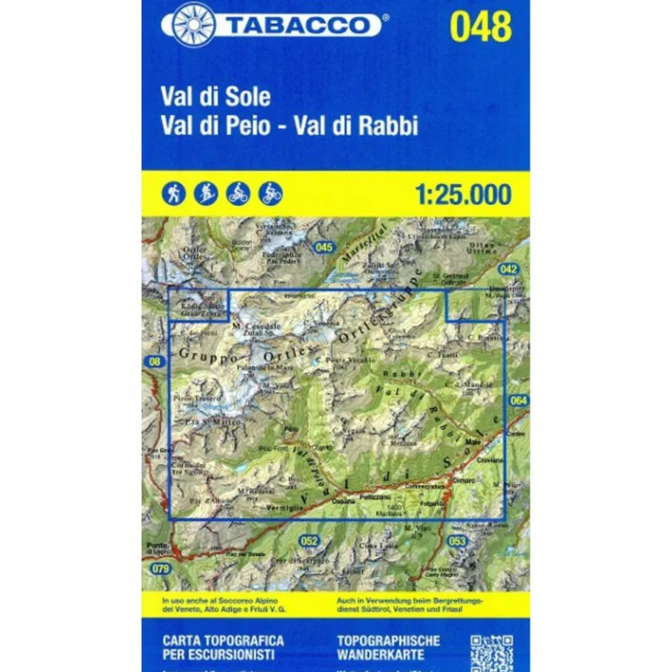 Discount VAL DI PEIO - VAL DIE RABBI - VAL DI SOLE 1:25 000 - Wanderkarte Wanderkarten Und Winterkarten|Wanderkarten Und Winterkarten