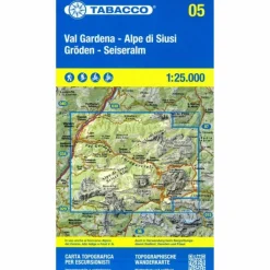Discount VAL GARDENA- ALPE DI SIUSI-  GRÖDEN - SEISERALM 1:25 000 Wanderkarten Und Winterkarten|Wanderkarten Und Winterkarten