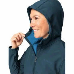 Damen Vaude Outdoorjacken^MOENA SOFTSHELL PARKA Damen - Softshelljacke