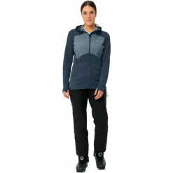 Online MONVISO HOODED GRID FLEECE JACKET Damen - Fleecejacke Damen Pullover Und Fleecepullover|Outdoorjacken