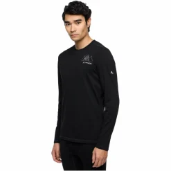 Herren Vaude Funktionsunterwäsche^MONVISO WOOL LS T-SHIRT II Herren - Baselayer-Shirt