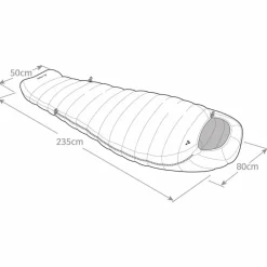 Clearance ROTSTEIN 1250 DWN - Winterschlafsack Daunenschlafsäcke|Winterschlafsäcke