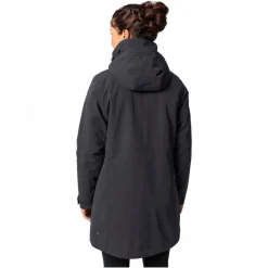 Damen Vaude Outdoorjacken^SKOMER WOOL PARKA II Damen - Wintermantel
