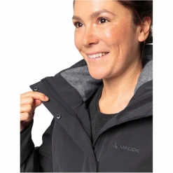 Damen Vaude Outdoorjacken^SKOMER WOOL PARKA II Damen - Wintermantel