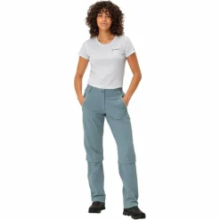 WOMEN'S FARLEY STRETCH CAPRI T-ZIP PANTS III Damen - Trekkinghose Damen Outdoorhosen